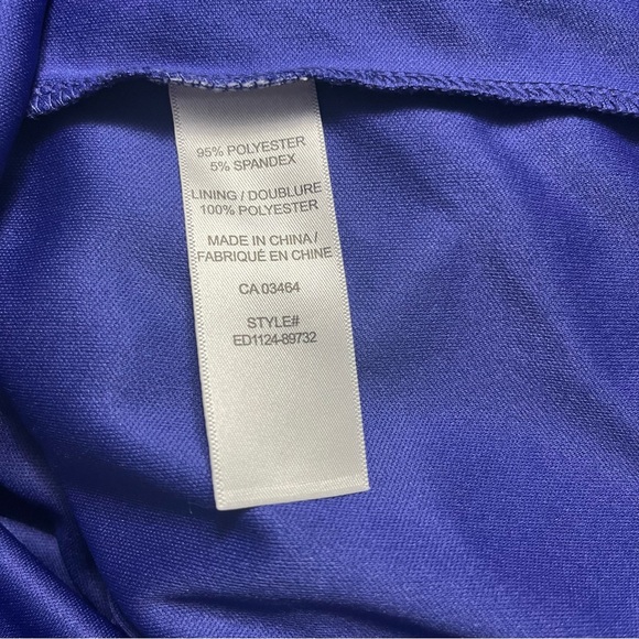 RICKI’S purple cocktail dress size small summer casual - Picture 7 of 8